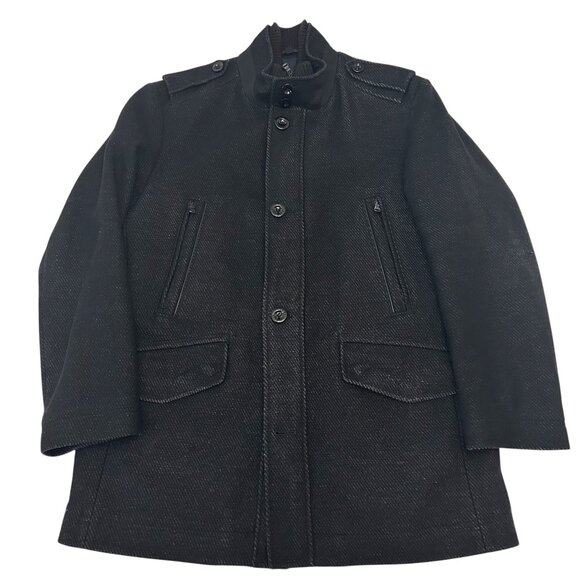 Hugo Boss Cossam Wool Blend Military Overcoat / Jacket — 42R / EU 52 - Picture 1 of 15